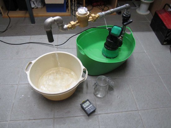 Figure 4 – CORRECT 1” Watermeter Set-up